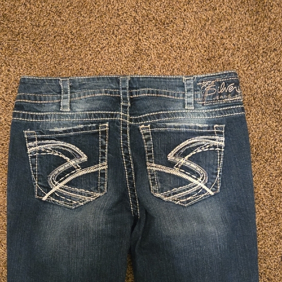 Like New Silver Women's Jeans - Picture 7 of 10